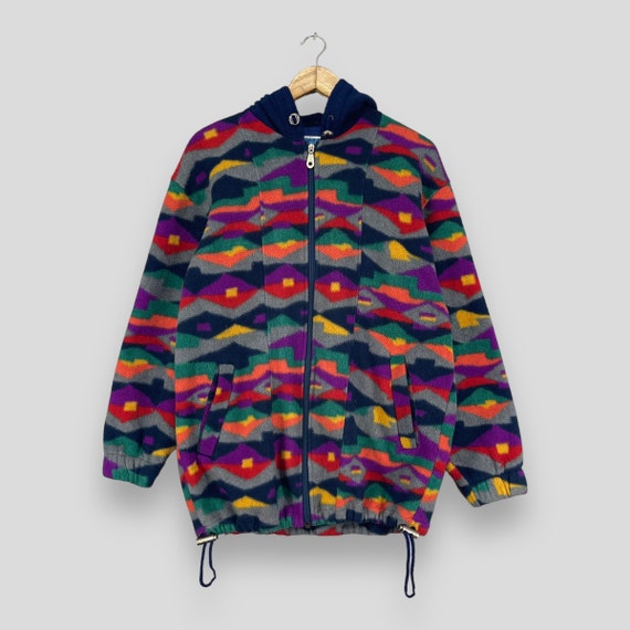 Vintage 90's PHENIX Aztec Navajo Fleece Medium Phenix Polartec