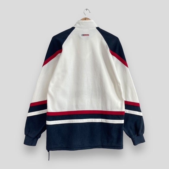 Vintage 1990s WILSON Half Zipper Sweatshirt Mediu… - image 9