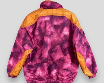 Vintage 90s DESCENTE Ski Jacket Medium Descente Ski Wear