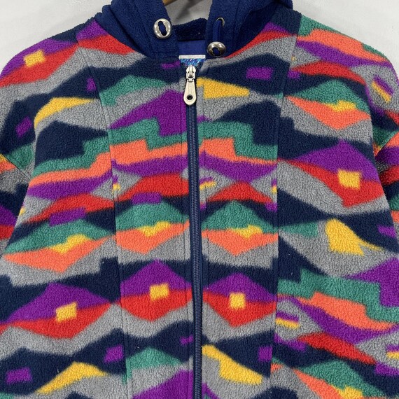 Vintage 90's PHENIX Aztec Navajo Fleece Medium Phenix Polartec