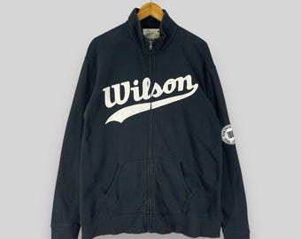 Vintage Y2k Wilson Embroidered Logo 00s Zip up Track Jacket - Etsy