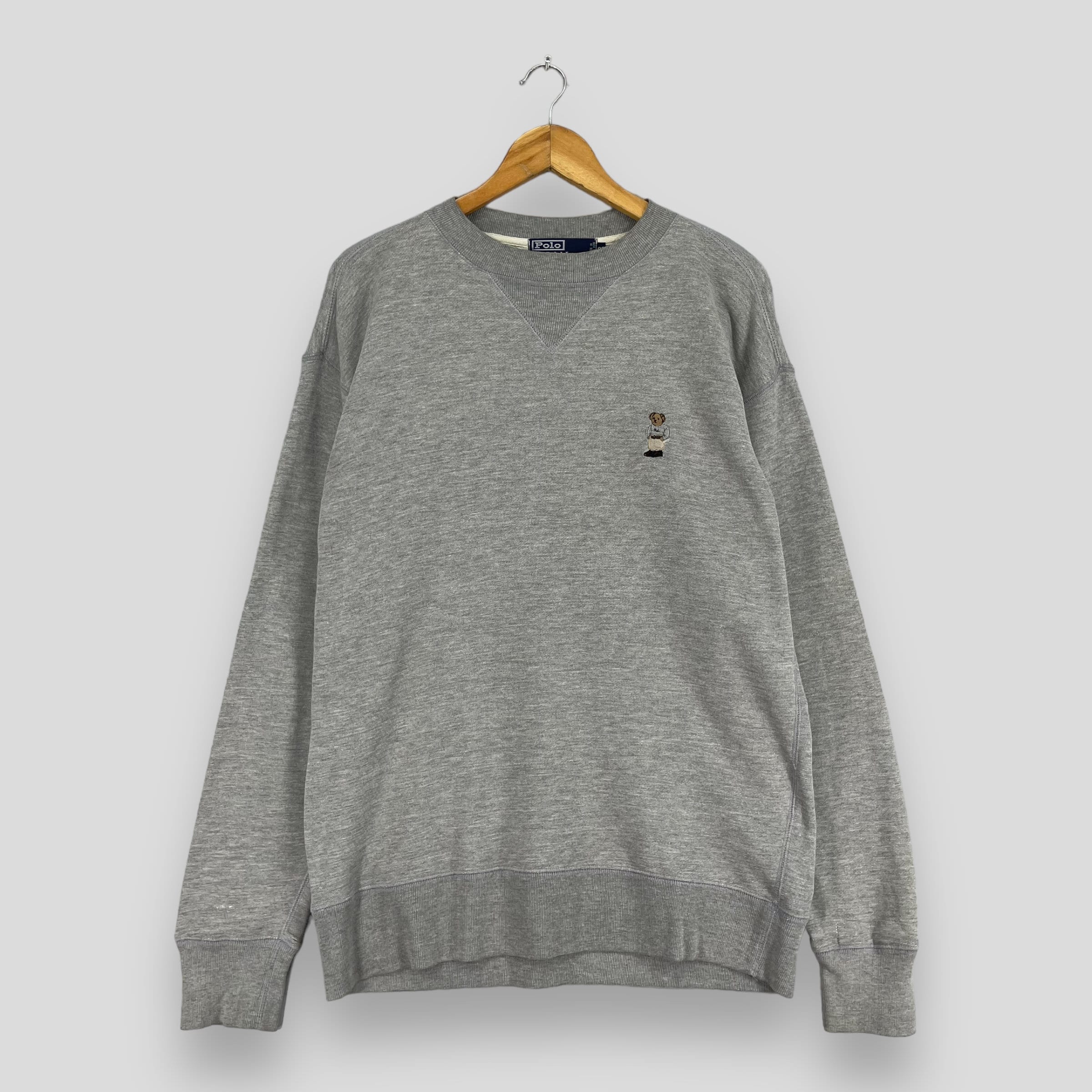 Polo Ralph Lauren Polo Bear スウェット M グレー Ralph Lauren Polo Bear Sweatshirt Grey | Mainline Menswear