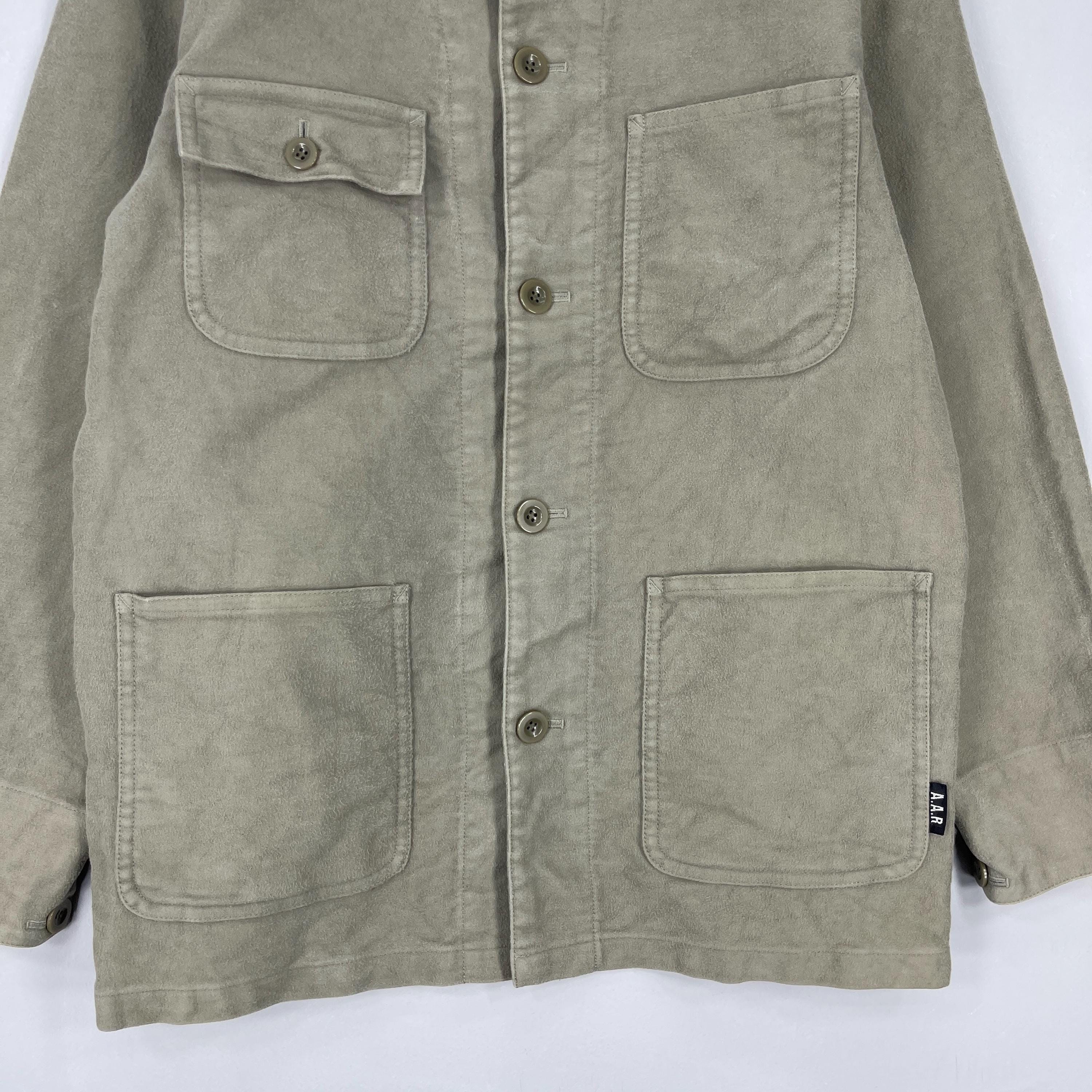 Vintage 90's YOHJI YAMAMOTO Chore Jacket Medium Aar Durban Yohji