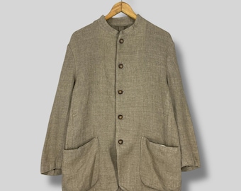Chaqueta de lana vintage de los 90 de Allegri Italy. Talla pequeña, estilo casual desgastado. Chaqueta de lana con doble bolsillo, abotonada.