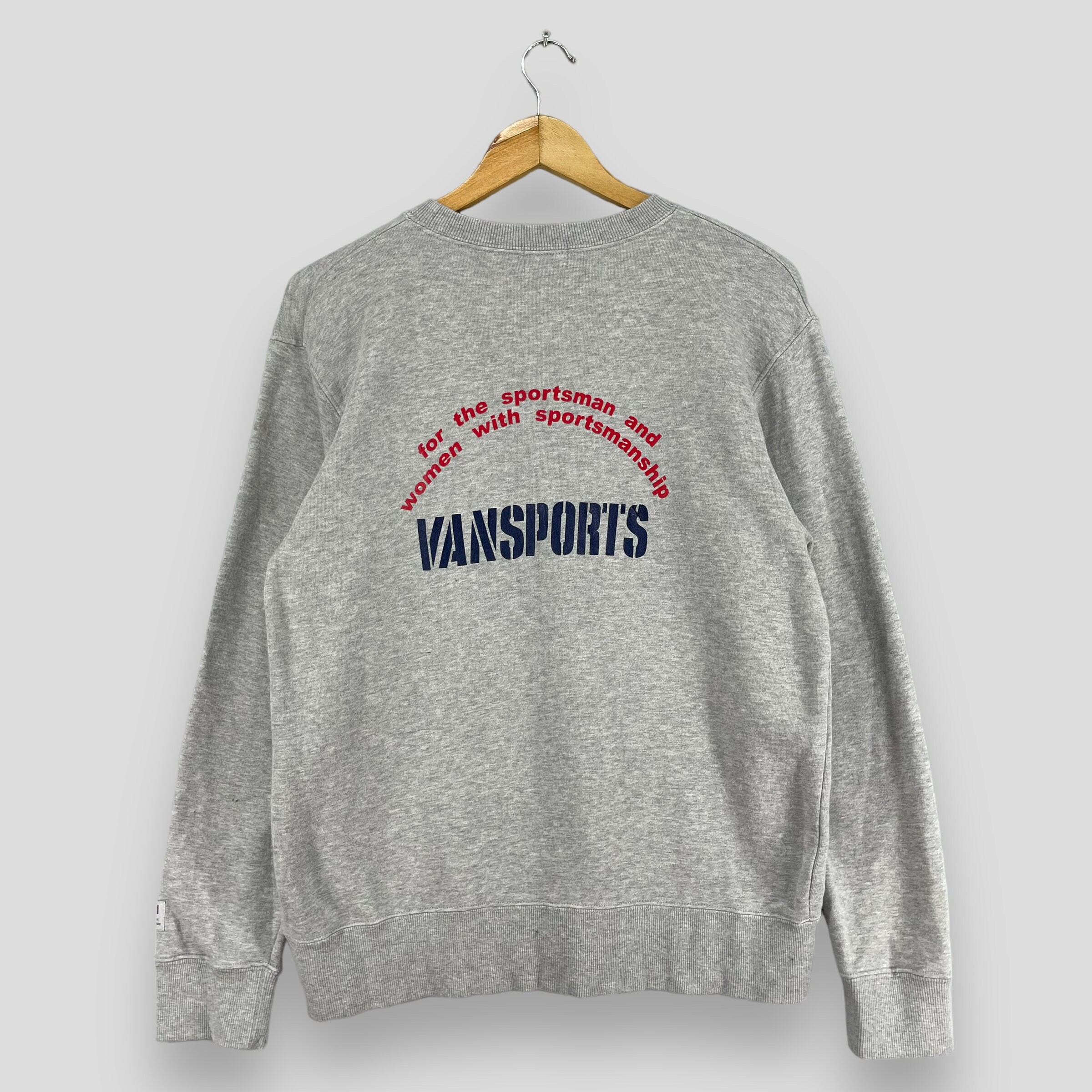 Vintage 90's VANSPORTS Crewneck Sweatshirt Medium Vansports Usa