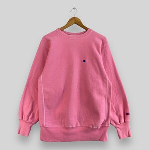 Champion sweater light pink 80s clearance