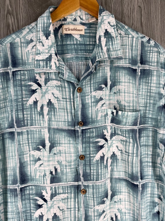 CARRIBEAN Hawaii Rayon Shirt Large Vintage 1990s … - image 2