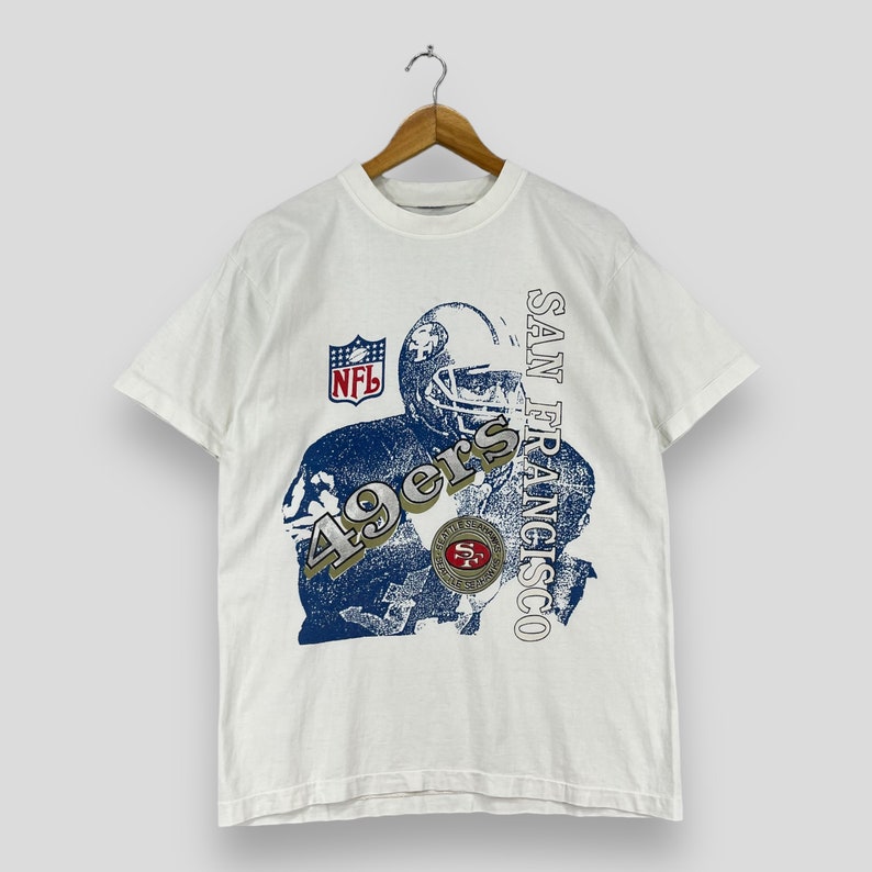 Vintage FORTY NINERS Nfl Tshirt Medium 1990s Nfl American Football ...