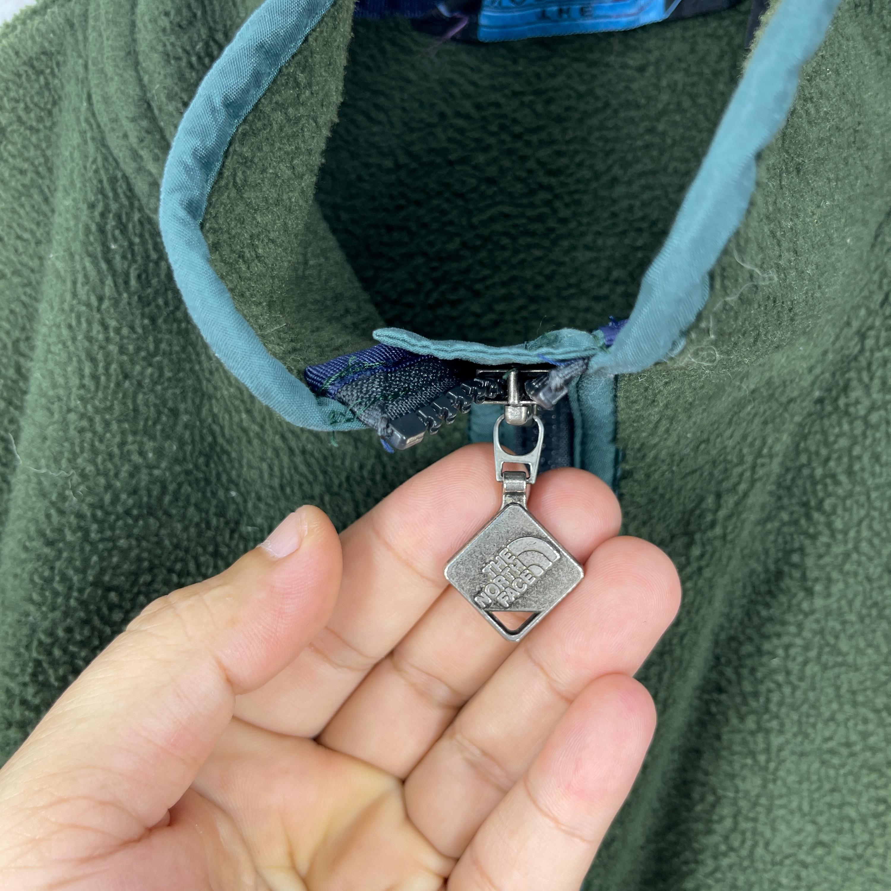 NORTH FACE Fleece Jacket Medium Vintage 90