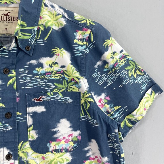 Vintage HOLLYSTER Hawaii Shirt Medium 1990s Hawai… - image 3