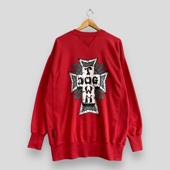Vintage DOGTOWN Sweatshirt Crewneck Xlarge 1990s Dogtown Venice 