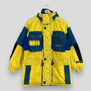 Vintage 90s PHENIX Parka Ski Jacket Medium Phenix Ski Wear Colorblock Skiing Sportswear Cold Weather Jacket Phenix Heavy Bomber Coat Size M