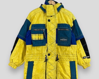 Vintage Phenix Colorblock Ski Wear Jacket Medium Phenix Skiing