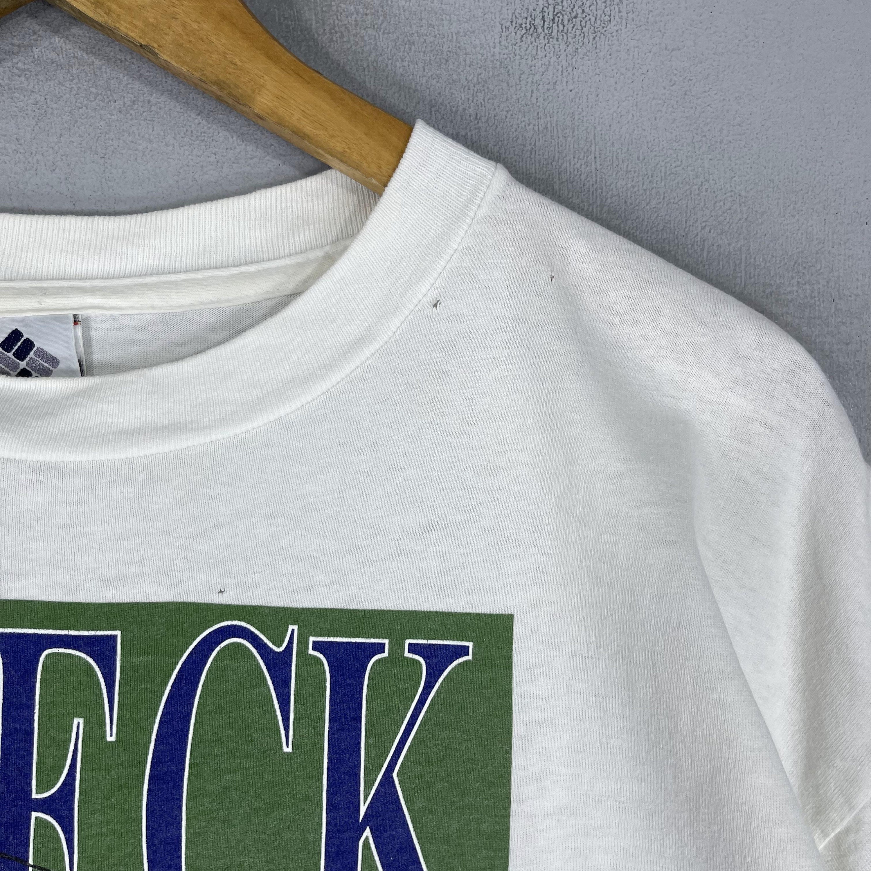 Vintage 90's COLUMBIA Tshirt Large Columbia Outdoor Check