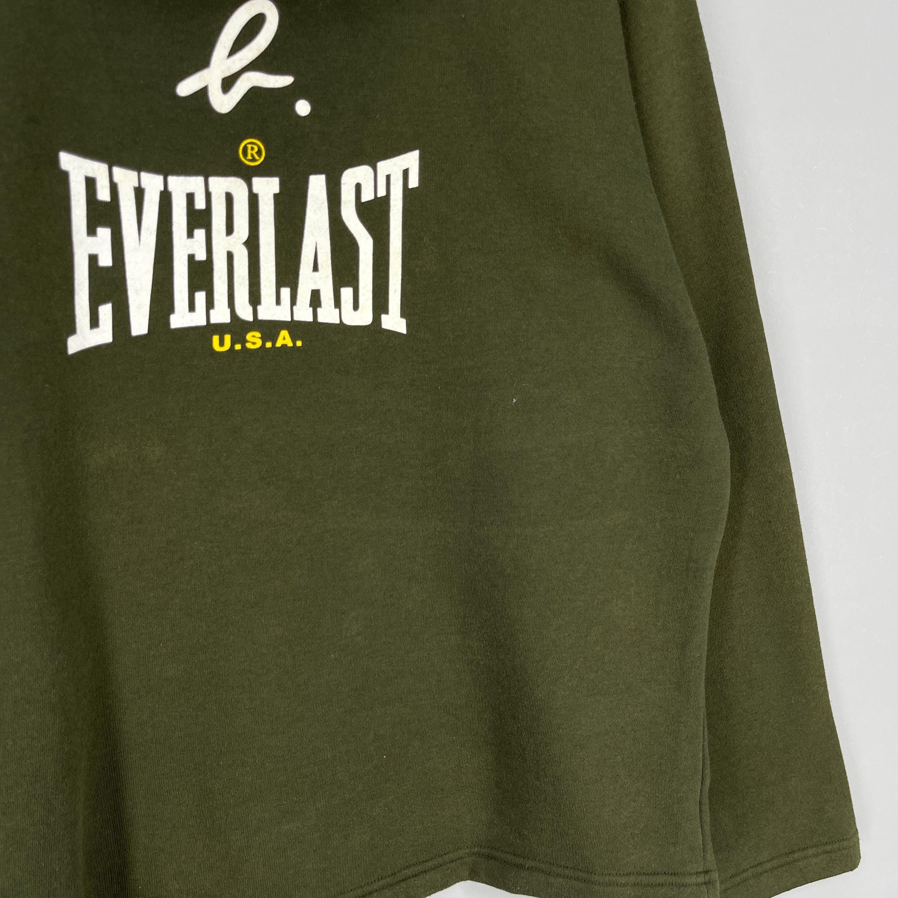 Vintage 1990s EVERLAST Half Zipper Sweater Large Everlast X Agnes 