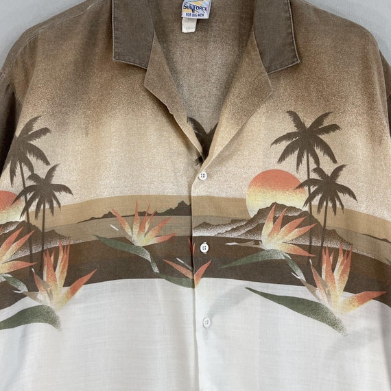 SUNFORCE Hawaii Rayon Shirt Xlarge Vintage 90's H… - image 2