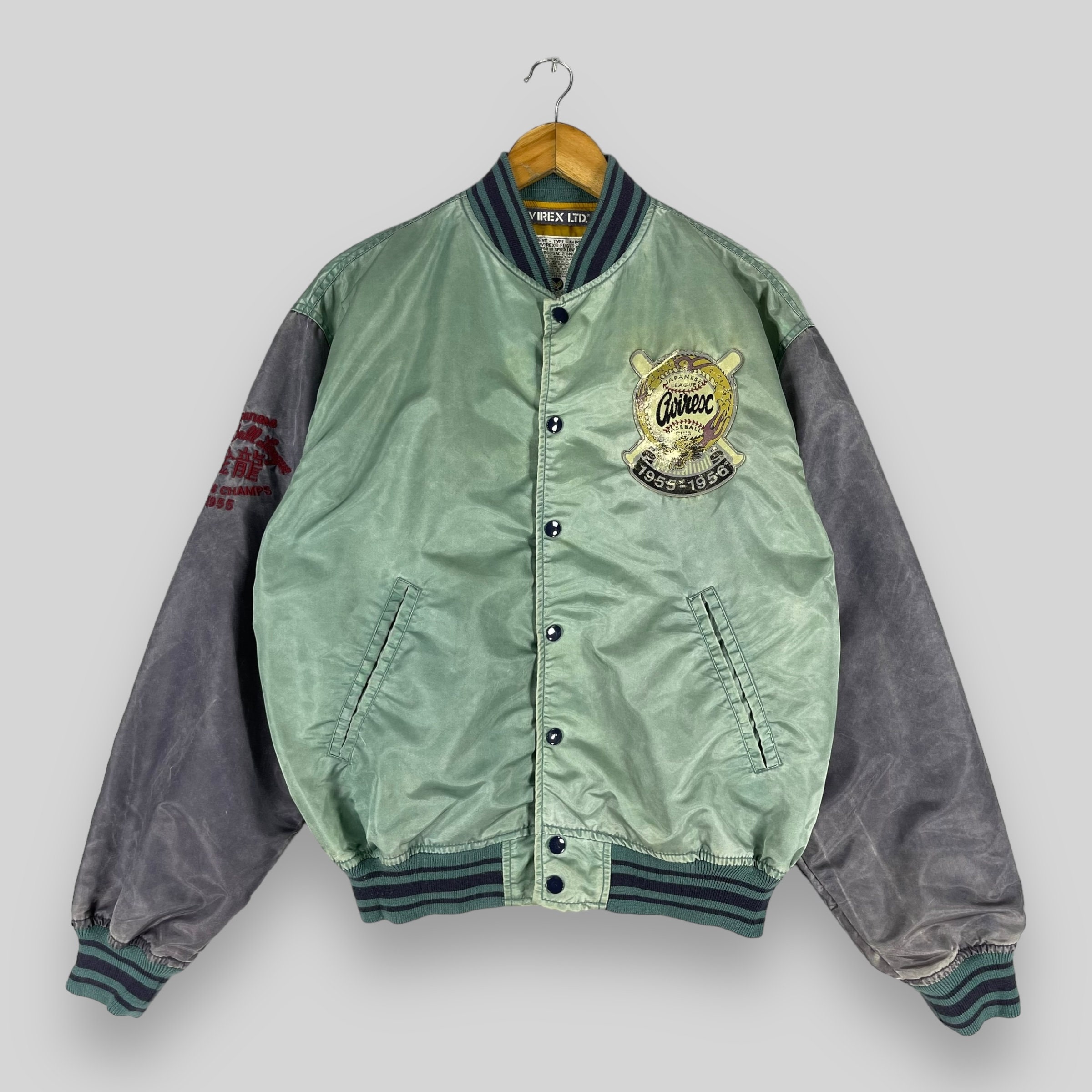 Vintage 1990s AVIREX Ltd Varsity Jacket Small Distressed Vintage 1990s AVIREX Ltd Varsity Jacket Small Distressed