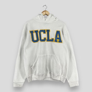 Adidas UCLA College Hoodie Spellout Y2K Sports Sweatshirt 