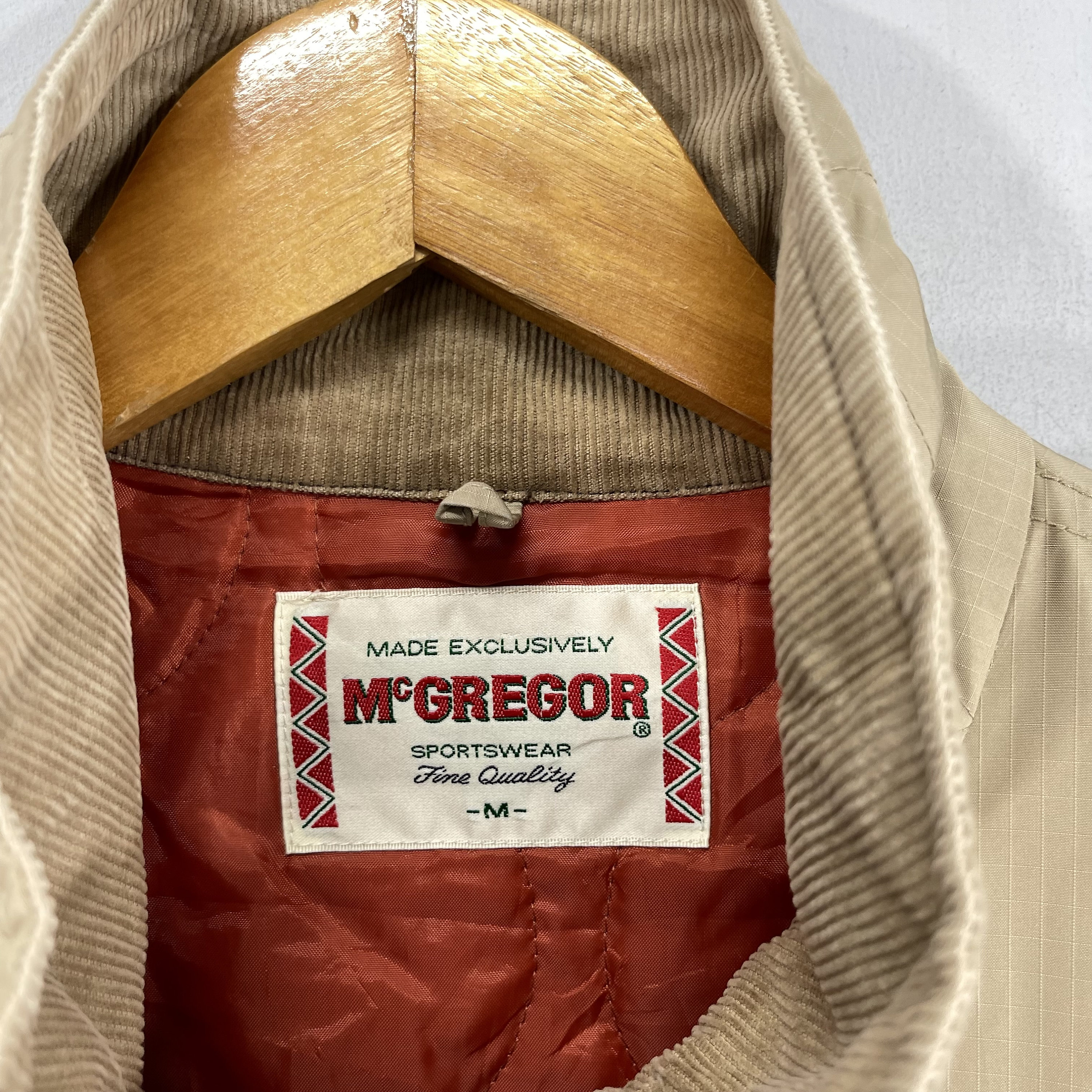 Vintage 90's MCGREGOR Sportswear Workers Jacket Medium Workwear