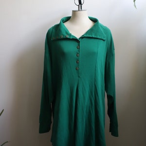 slim fit dress slacks Vintage 1970s NAHUIT 100% Cotton, Kelly Green, Embroidered Tunic Dress –  The Thrifty Hippy main image 1