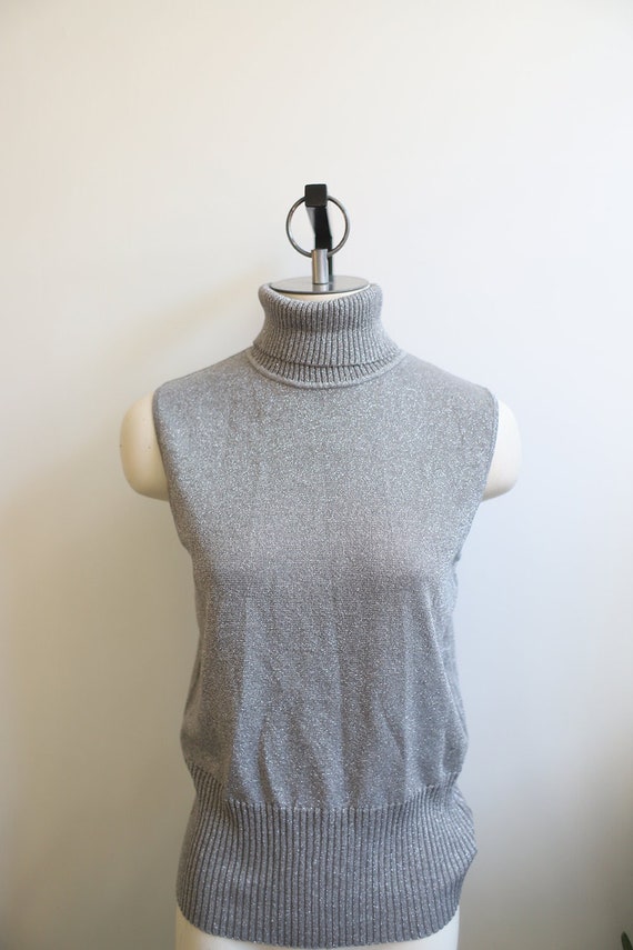 Vintage 90s sleeveless turtleneck - Gem