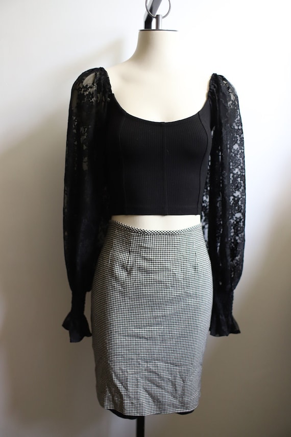 Vintage 1990s xs 25" Lord and Taylor Petites black