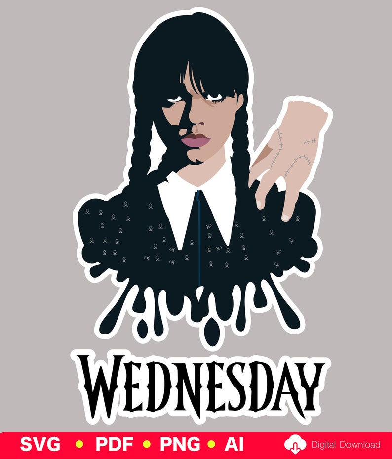 Wednesday Addams Printable Pictures