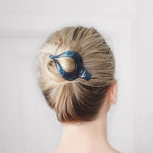 small, blue | The Best Hair Clip