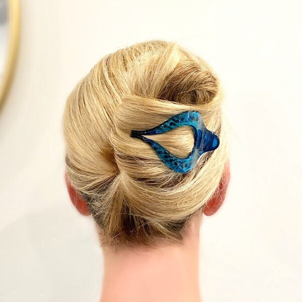 small, aqua | The Best Hair Clip