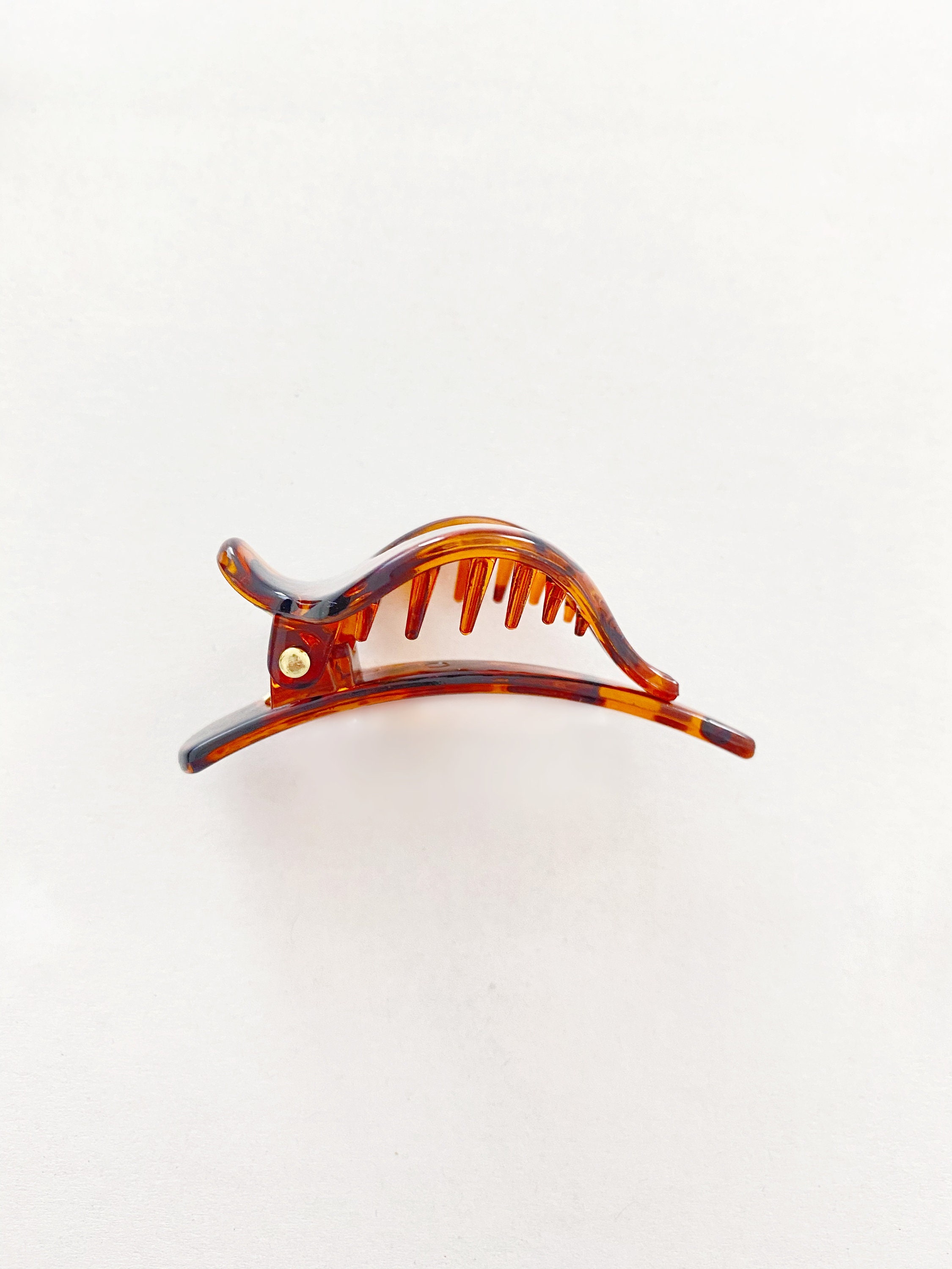 Mini, Brown Tortoise | the Best Hair Clip - Etsy