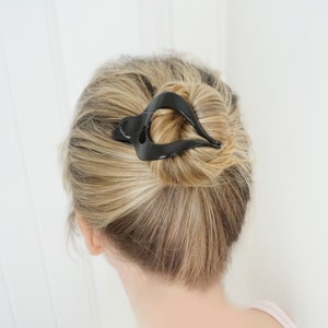 small, black | The Best Hair Clip