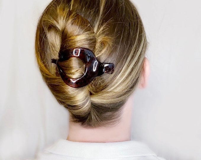 Small, Dark Brown the Best Hair Clip - Etsy