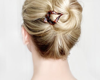 mini, brown tortoise | The Best Hair Clip