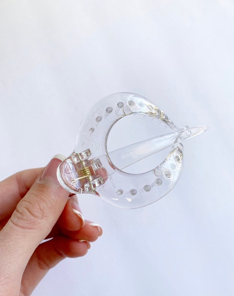Small Clear the Best Hair Clip Etsy