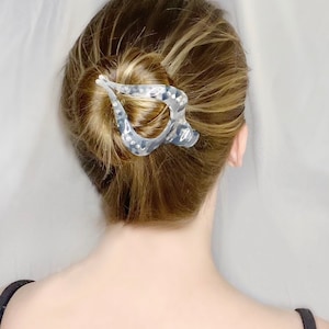 large, gray tortoise | The Best Hair Clip
