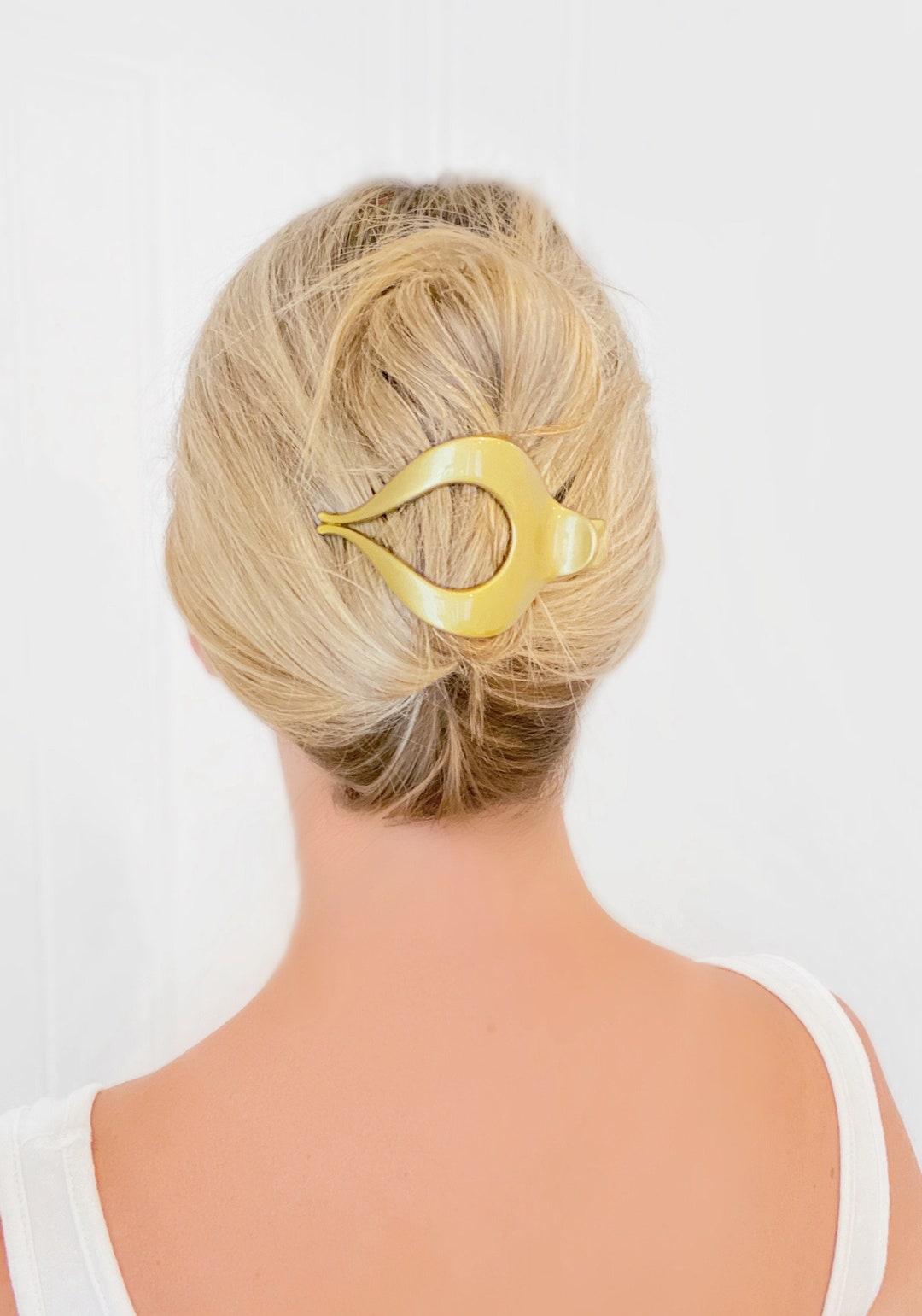Large, Gold the Best Hair Clip Etsy