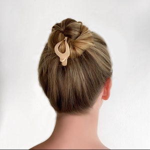 mini, matt beige | Die Beste Haarspange