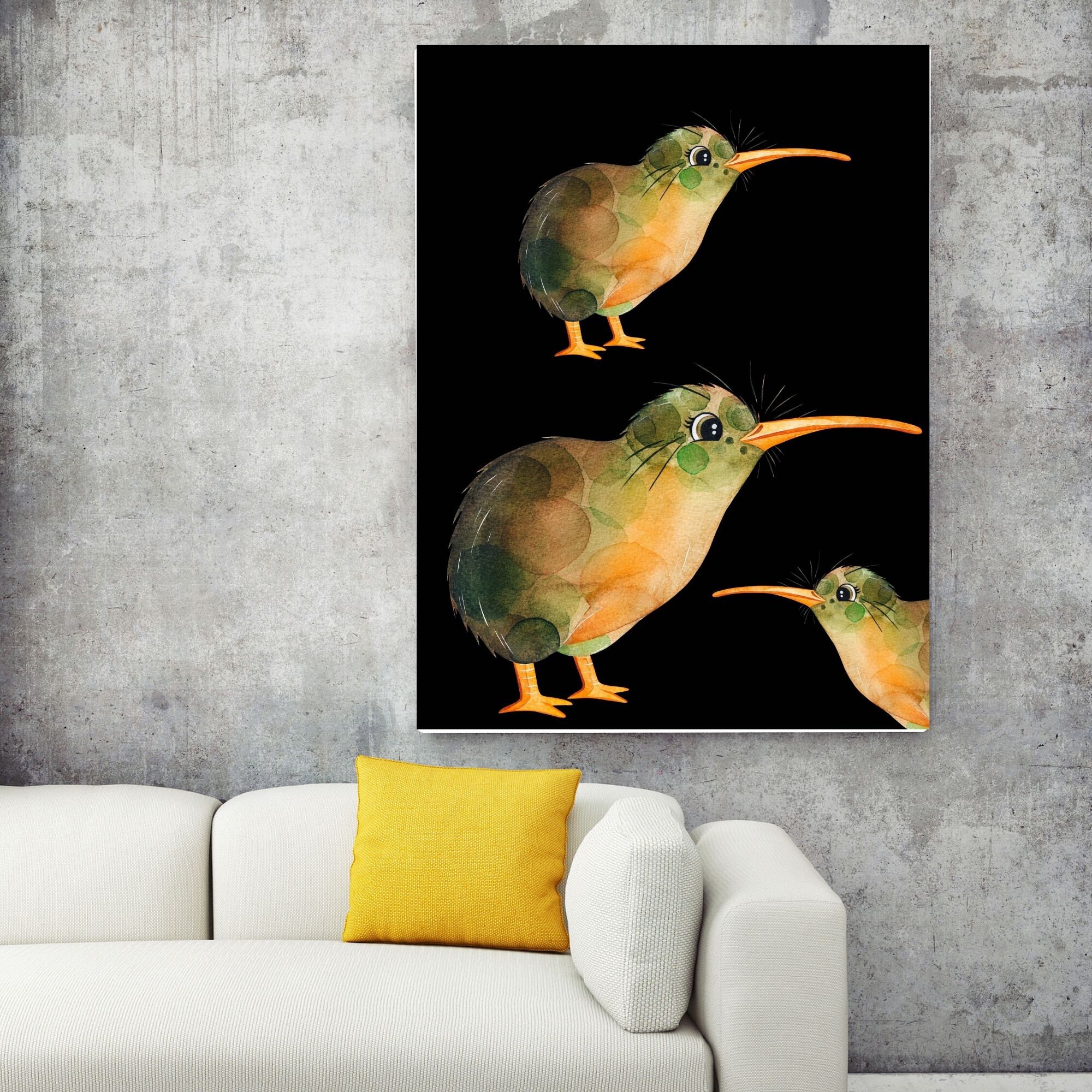 Kiwi Bird Print Printable Kiwi Bird Art - Etsy Singapore