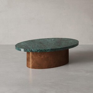 Marble coffee table "Lombok" made of natural stone