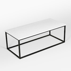 Tavolino GÖTEBORG con vetro ceramico e cornice nera moderno minimalista rotondo in marmo vetro riciclato oro