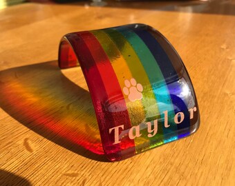 rainbow bridge glass memorial