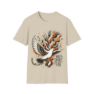 Holy Spirit Fire - Christian Shirt Design