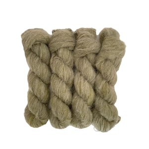 ABOUT THYME  - Baby Suri Alpaca And Mulberry Silk - Lace Weight - Hand Dyed Yarn - 50g