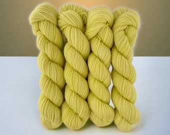 MOJITO - Hand Dyed Merino & British  Bluefaced Leicester Wool -  Fingering/Sock Weight Yarn  - 50g Skein