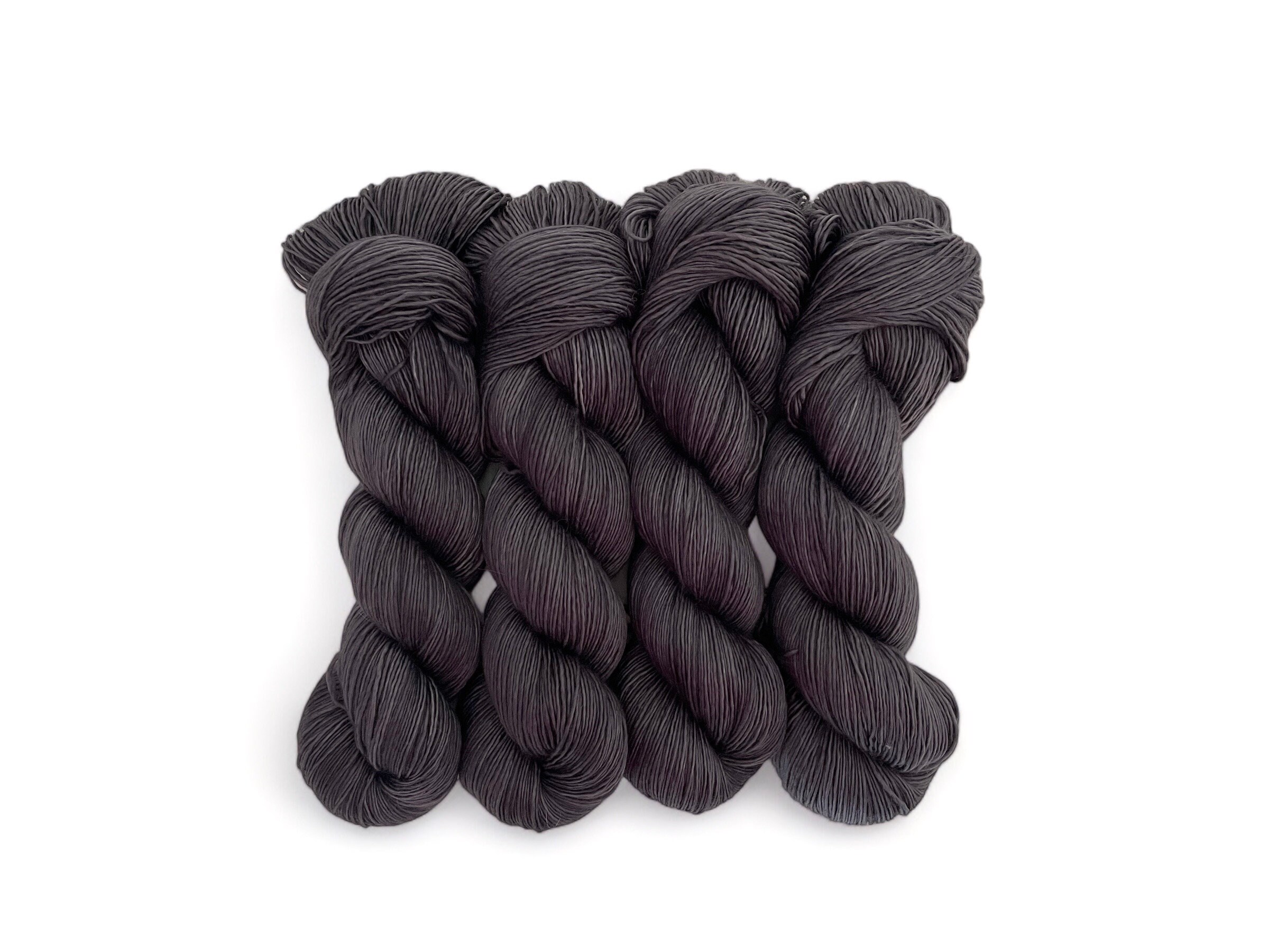 SHADY PLACE - Hand Dyed Yarn - 100% Extrafine  Superwash Merino Wool - Fingering/Sock Weight Singles Yarn - 100g Skein