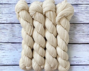 MILKSHAKE  - Merino & British  Bluefaced Leicester Wool -  Fingering/Sock Weight Yarn  - 50g Skein