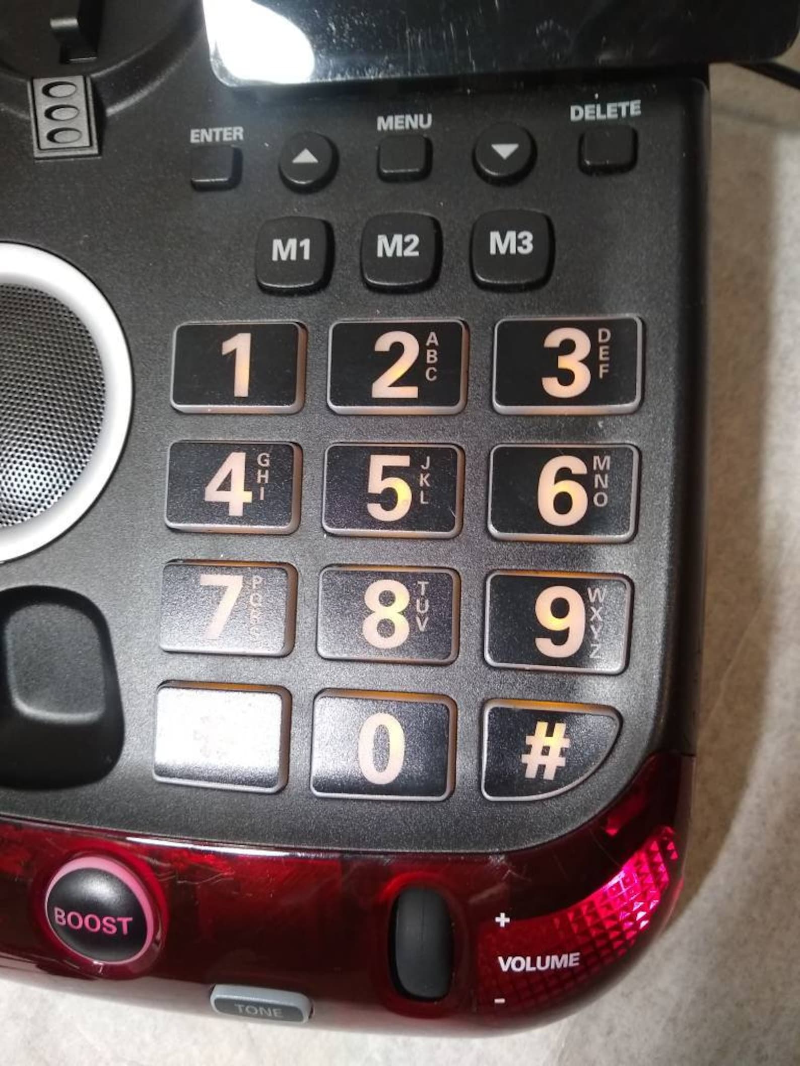 Clarity Alto plus corded telephone for hearing impaired with Etsy