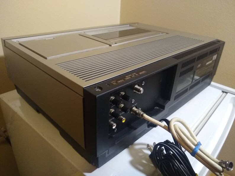 Rare vintage JVC topload video cassette recorder. Hr7300u Etsy