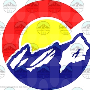 Digital Instant Download Colorado Symbol svg, png, jpeg, dxf, ai