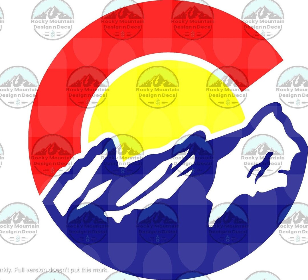Digital Instant Download Colorado Symbol Svg, Png, Jpeg, Dxf, Ai - Etsy